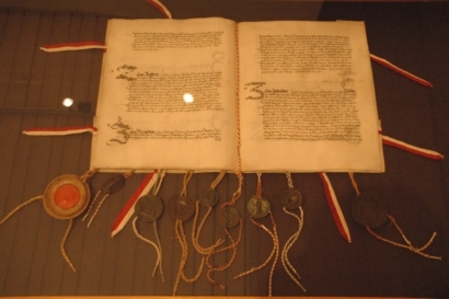 Dokument mit Siegeln