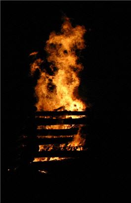 Das Fasnachtsfeuer 2010!