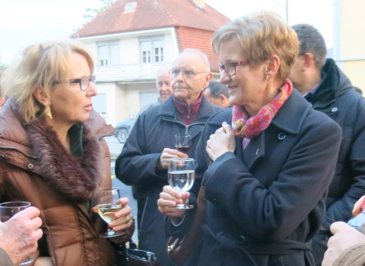 Politikerinnen unter sich.