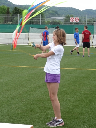 Jonglieren mit "Play for you"
