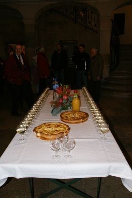 Der schön angerichtete Apéro schmeckte, wie er aussah. 