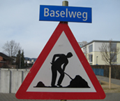Themenbild Baustelle Baselweg