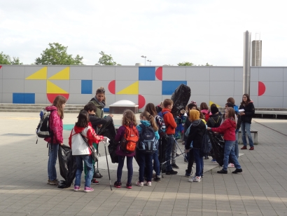 Einsatzbesprechung in Klassen