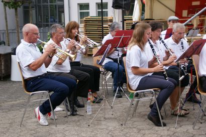 Auftritt des Musikvereins Aesch