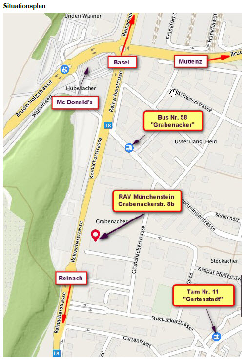 Situationsplan RAV