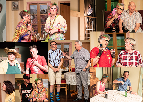 Fotocollage mit Theater-Impressionen