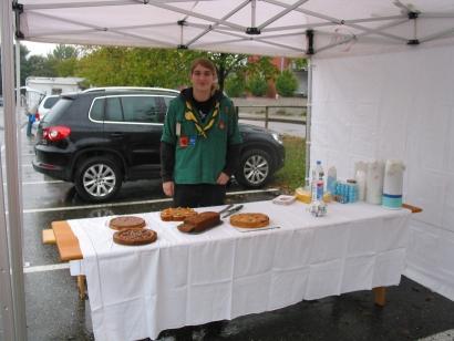 Kaffee- und Kuchenstand der Pfadi Angenstein.