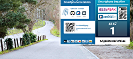 Foto der betroffenen Parkplätze