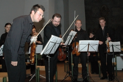 Das Orchester "Festival du Jura".