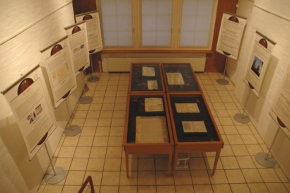 Eine Etage der Ausstellung 
