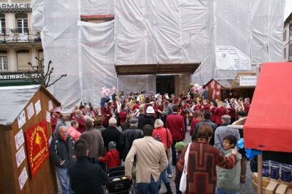 Auch der Muskverein Aesch war dabei und begeisterte mit seinen musikalischen Einlagen.