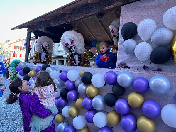 Waggis an der Aescher Fasnacht