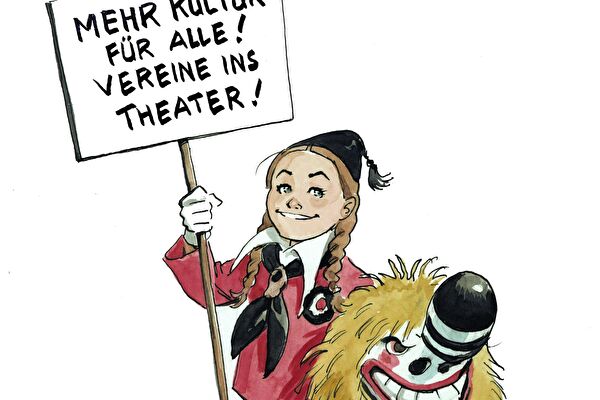 Illustration zum Tag der lebendigen Traditionen