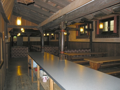 Der Saal im Überblick