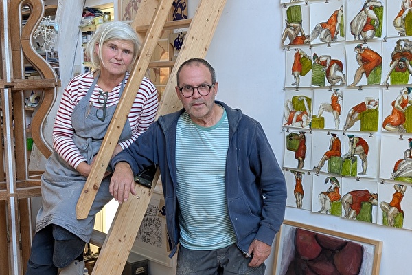 Ingrid Tekenbroek und Urs Fritz