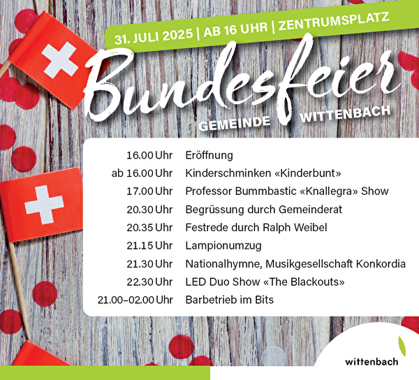 Bundesfeier Wittenbach