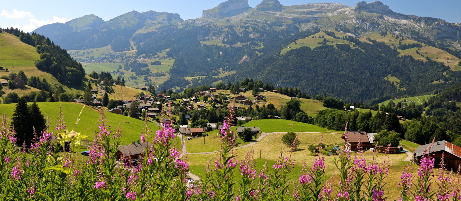 La Forclaz été village 