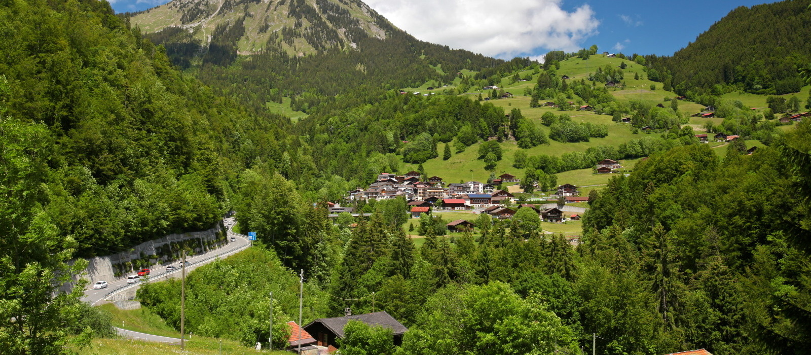 Le Sépey été paysage