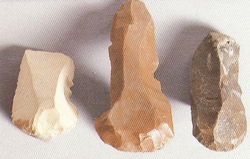 Jungpaläolithische Geräte aus Feuerstein vom Moosbüel