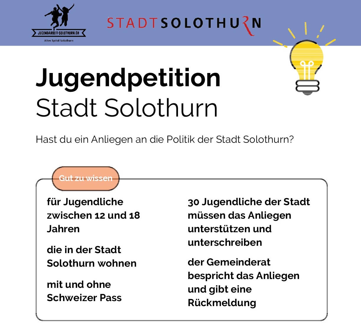Jugendpetition