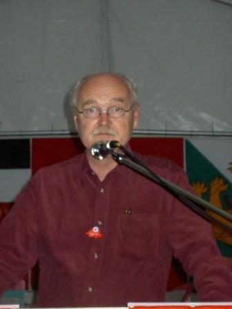 René Köb aus Hinterhomburg hielt die Festansprache. Er wurde in diesem Jahr als erster Ausländer in der Politischen Gemeinde Homburg eingebürgert. 