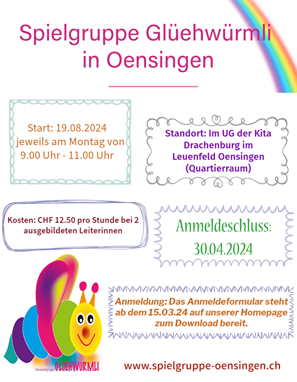 Spielgruppe Glüehwürmli