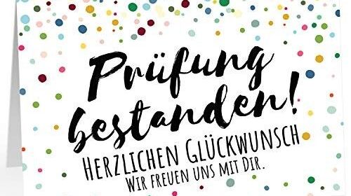 Bild Prüfung bestanden