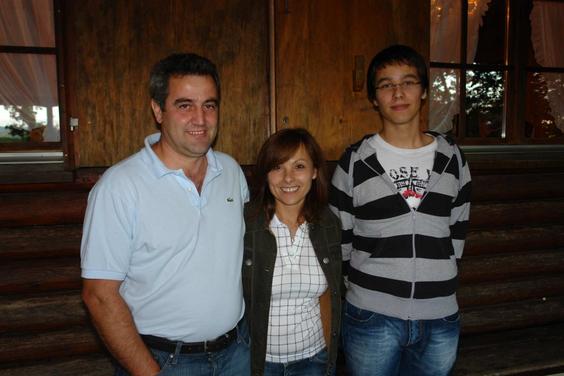 Familie Manuel, Maria de Fàtima und Leonel Oliveira