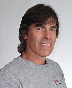 Foto Christoph Bücheler mit Bike