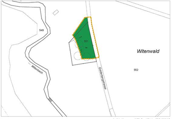 Teilzonenplan Witenwald