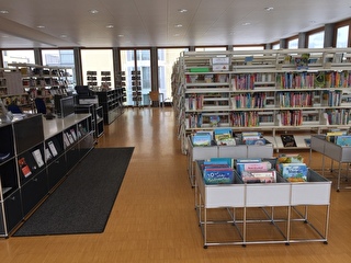 Bibliothek von innen