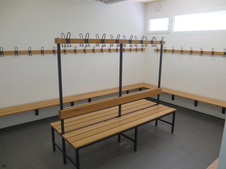 Mannschafts-Garderobe