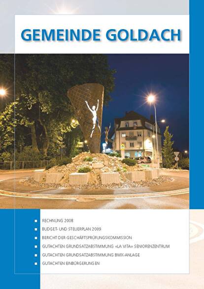 Titelseite Jahresbericht 2008