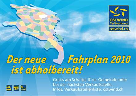 Plakat Fahrplan
