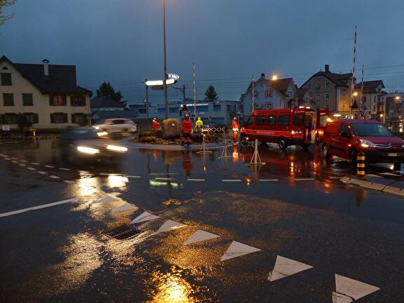 Verkehrsdienst im Einsatz