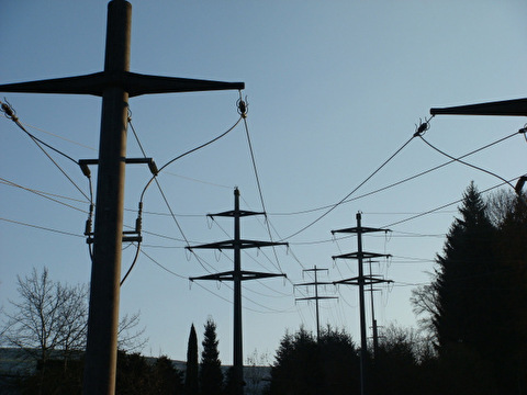 Bild Stromleitungen