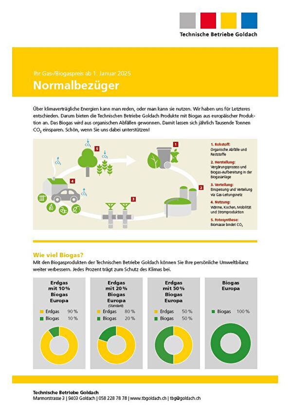 Factsheet Gas