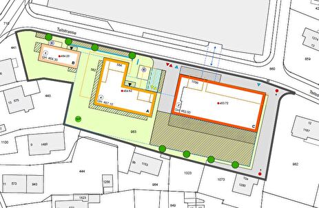 Überbauungsplan Sulz-/Tellstrasse