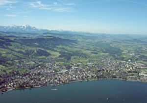 Bodensee, Goldach, Berge