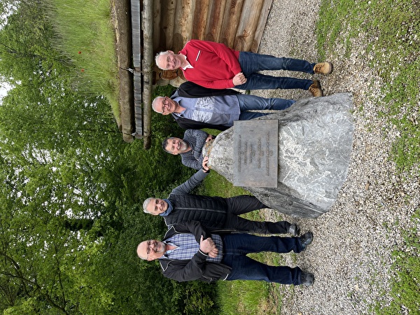 De gauche à droite, Christian Liard, François Weihs, Yvan Stutzmann, Carmine Ciaramella, Jean-François Gatabin