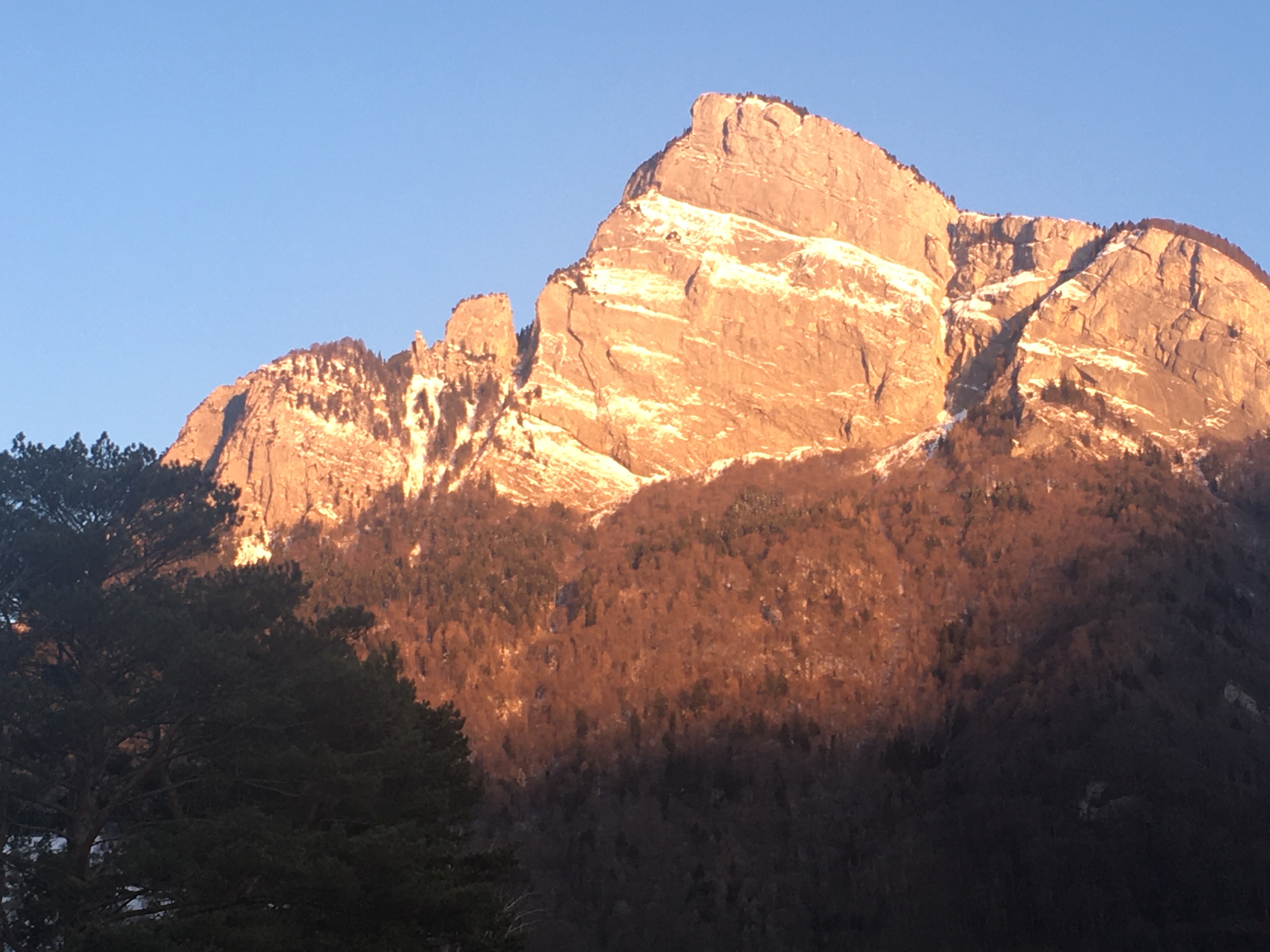 um 2020: Gonzen im Herbst