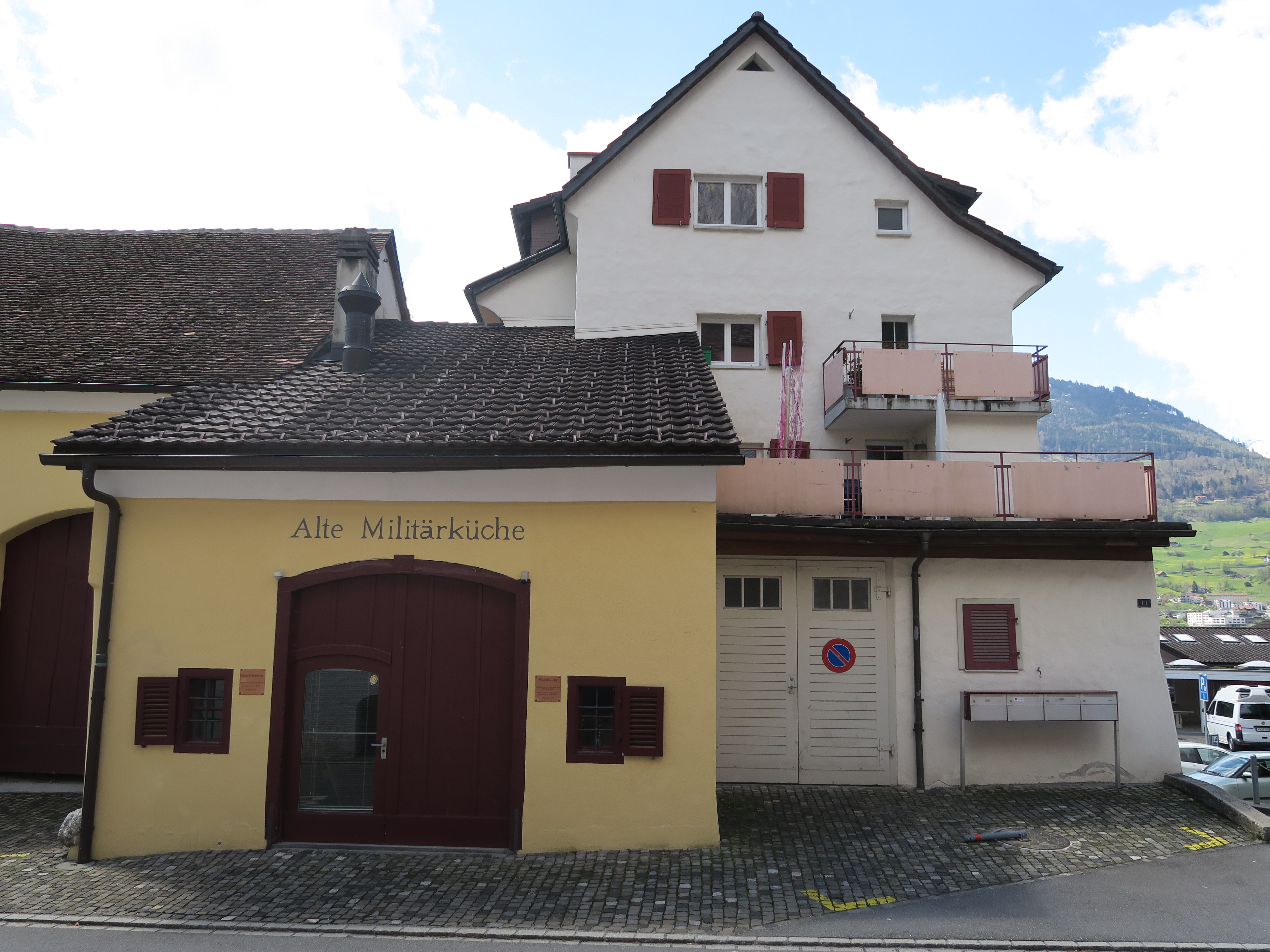 Die alte Militärküche ist heute zum Beispiel dann wertvoll, wenn im Städtli Festbetrieb herrscht.