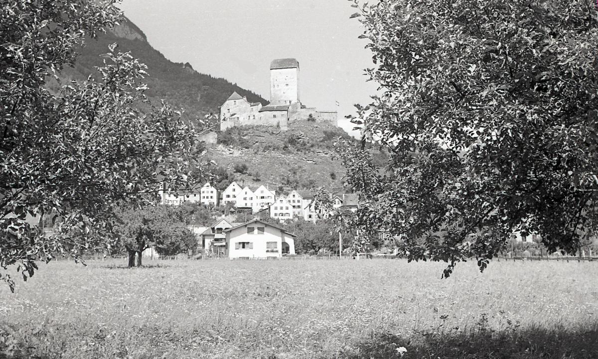 Die Bäume sind jetzt schon richtig gross. Es muss um das Jahr 1930 sein.