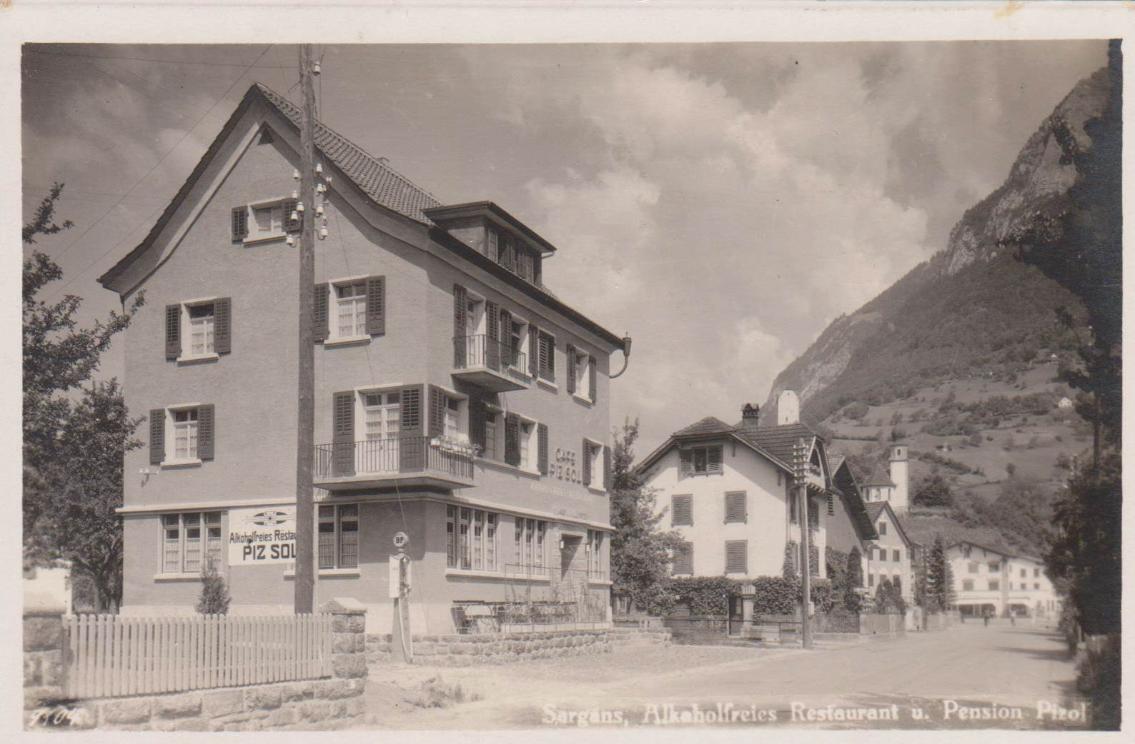 Ebenfalls alkoholfrei: Restaurant und Pension Pizol 