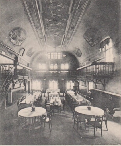 Das Hotel Schwefelbar gab sich mondän. Es führte sogar einen Theatersaal.