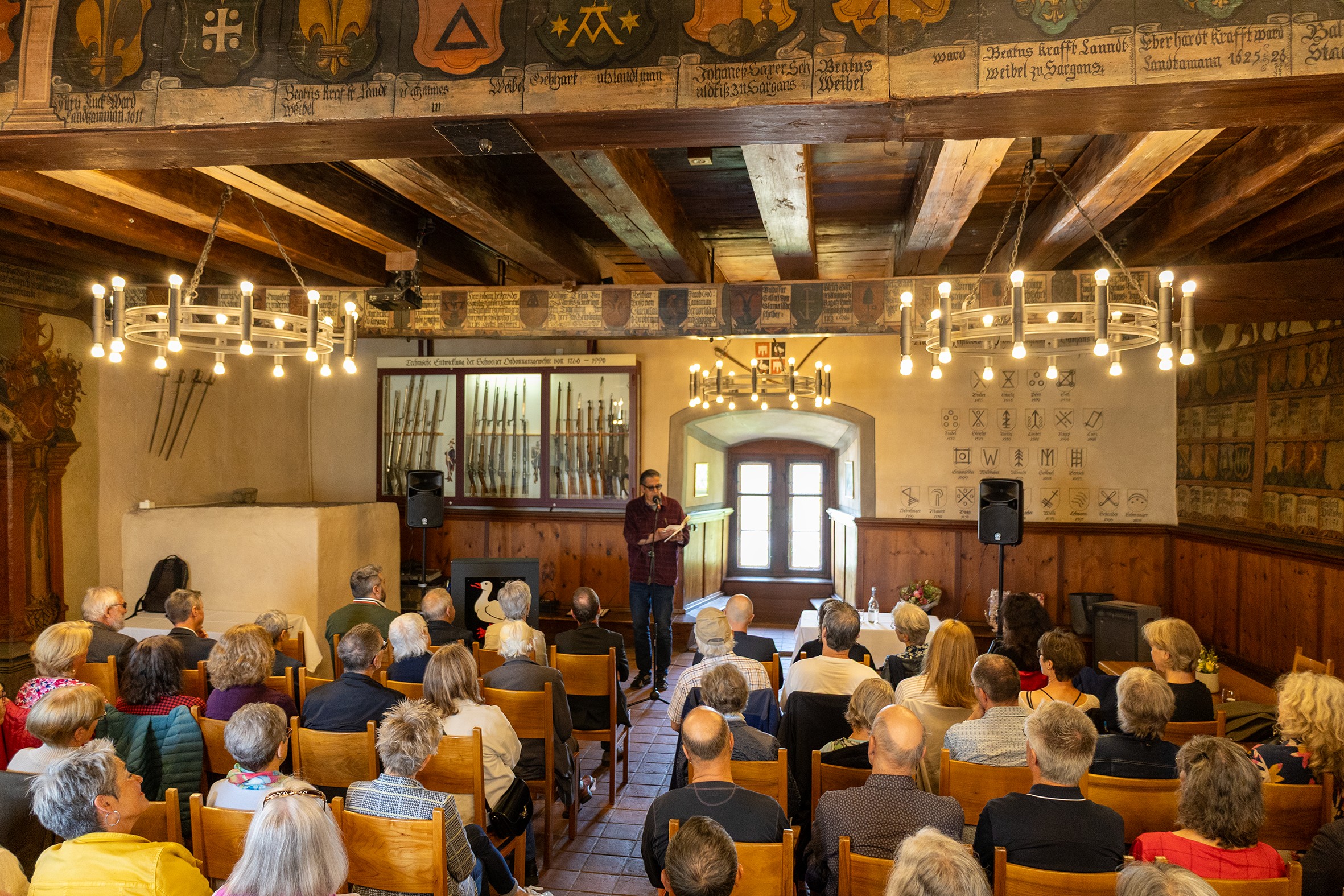 Pedro Lenz liesst aus seinem neusten Buch "Zärtlechi Zunge".