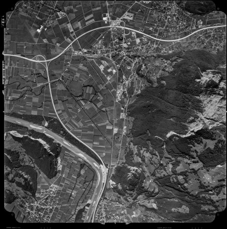 um 2020: Sargans von sehr weit oben