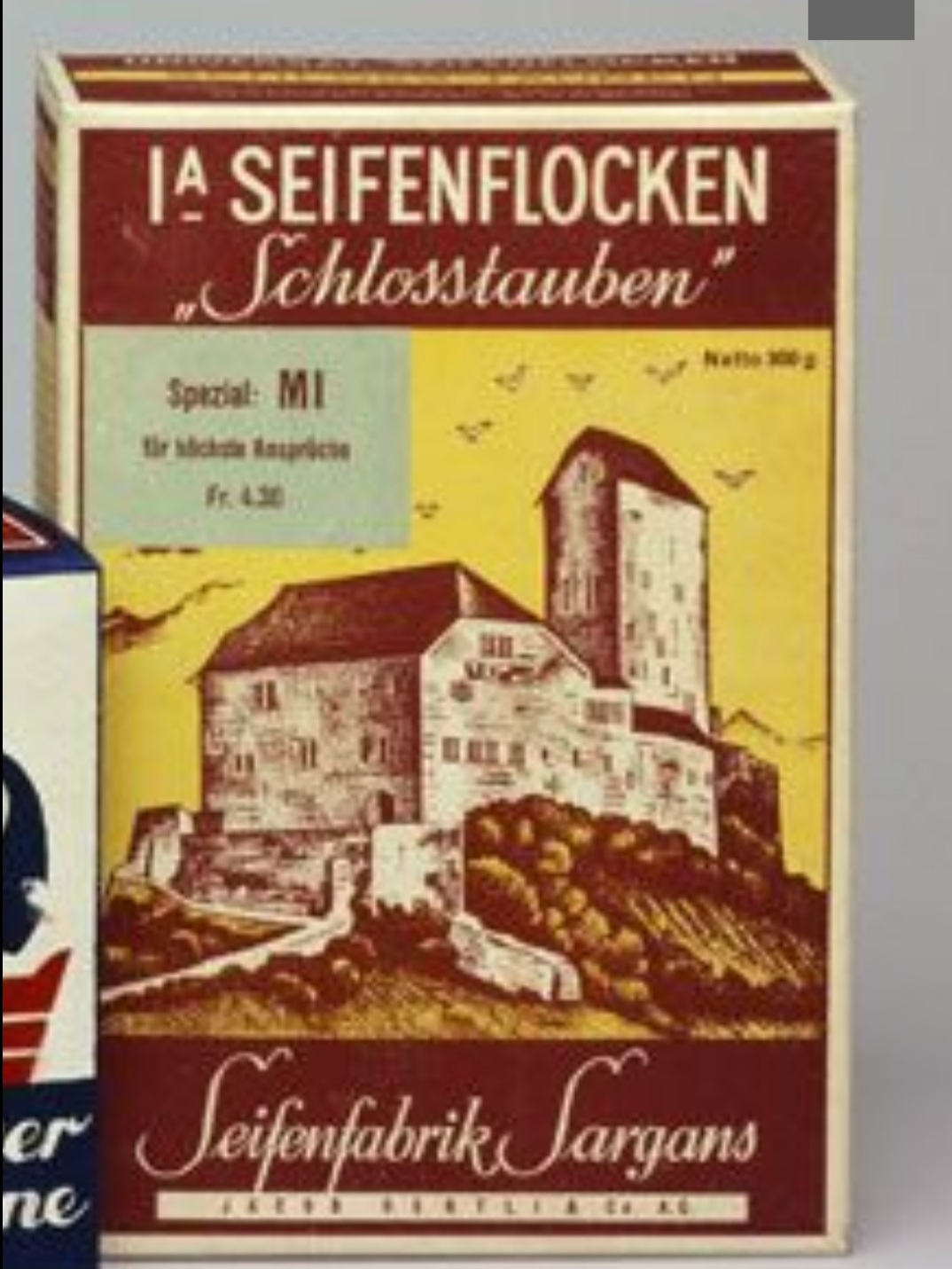 Einst wurde in Sargans Waschmittel hergestellt.