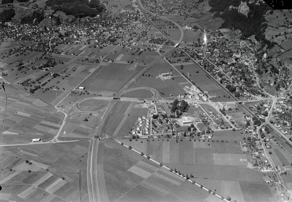 1967 wurde die A13 von Rorschach in den Tessin fertiggestellt.