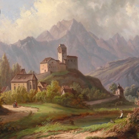 Im 12. Jahrhundert stand nur der Turm. 